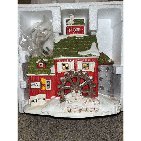 Dept 56 Other - J. YOUNG'S GRANARY Department 56: The Original Snow Village Open Box NEW 51497